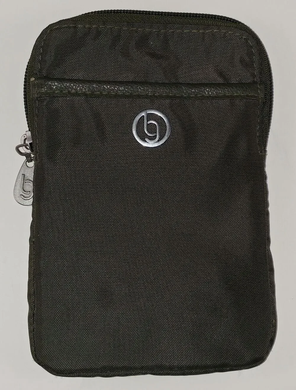 Baggallini Women's Dark Grey BG Wallet CROSSBODY Bag Water Resistant Purse